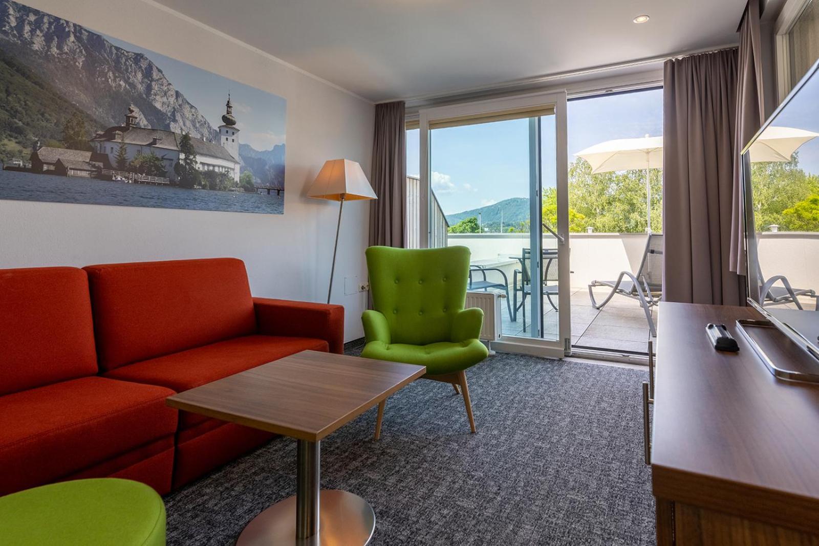Seehotel Im Weyer Gmunden Exterior foto
